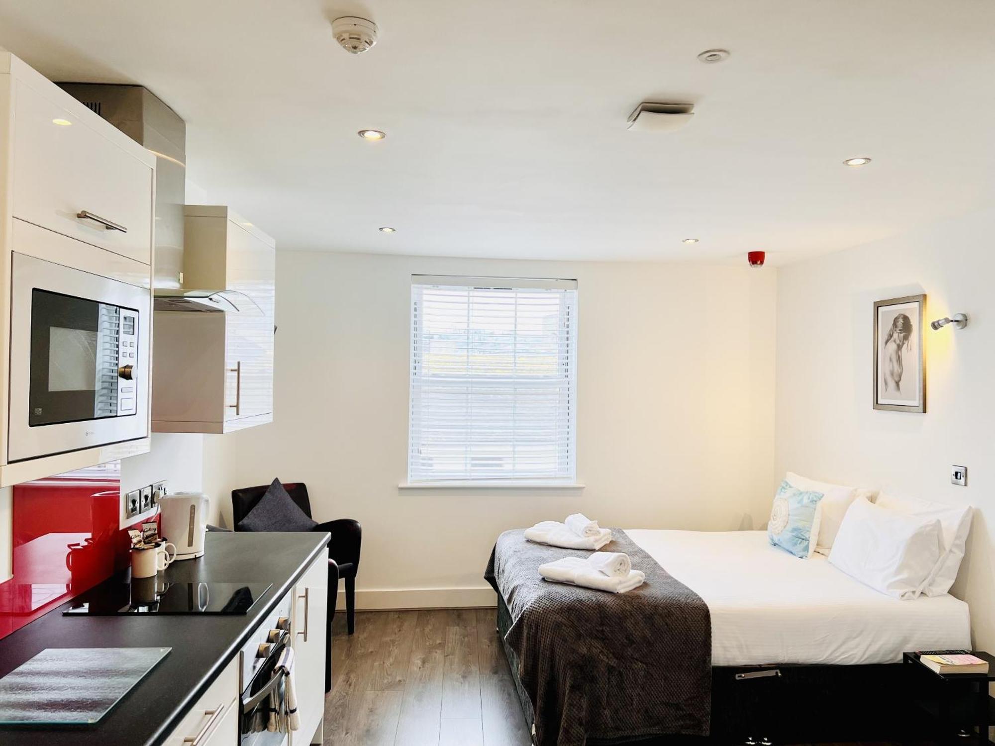 Foxhouse Studio Apartments Plymouth Værelse billede